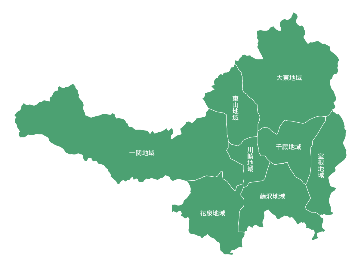 対応エリア一関市
